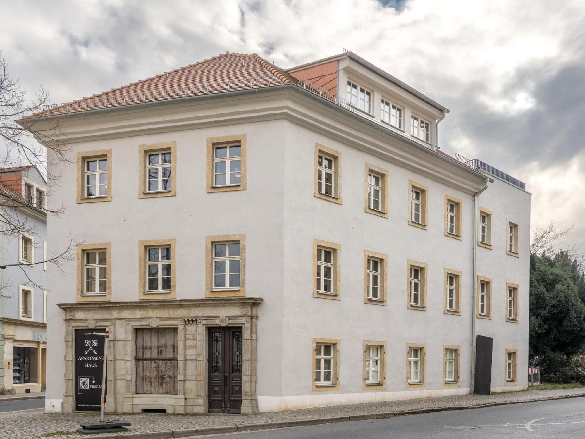 Apartmenthaus Burkhardt Meissen Exterior foto